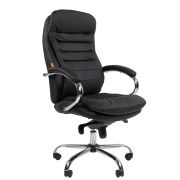 Офисное кресло CHAIRMAN CH795 LUX, экокожа, черный