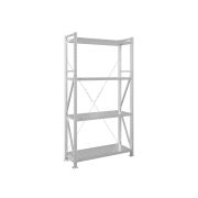 Стеллаж MS U 2000x1000x400/4 перфорированные полки