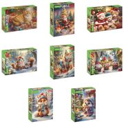 Пазл картонный НОВОГОДНИЙ 260 элементов АССОРТИ, 220х330 мм, HATBER