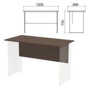 Столешница, царга стола письменного «Канц» 1200х600х750 мм, цвет венге, СК22.16.1