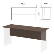 Столешница, царга стола письменного «Канц» 1600х600х750 мм, цвет венге, СК20.16.1