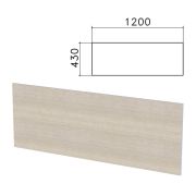 Экран-перегородка «Бюджет», 1200х16х430 мм, БЕЗ ФУРНИТУРЫ, дуб шамони светлый, 402666-430
