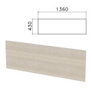 Экран-перегородка «Бюджет», 1360х16х430 мм, БЕЗ ФУРНИТУРЫ, дуб шамони светлый, 402667-430