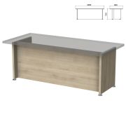 Каркас стола письменного «Приоритет» (2000х900х750 мм), кронберг, К-906, К-906 кронберг