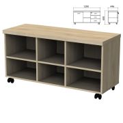 Тумба-креденция (каркас БЕЗ ФАСАДОВ) «Приоритет» (1200х446х600 мм), кронберг, К-924, К-924 кронберг