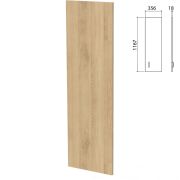 Дверь ЛДСП средняя «Приоритет» (356х18х1167 мм), БЕЗ ФУРНИТУРЫ, кронберг, К-937, К-937 кронберг