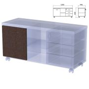 Дверь тумбы-креденции «Приоритет», венге, К-925, К-925 венге