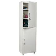 Шкаф медицинский 1-створчатый HILFE «МД 1 1650/SS» 1755х500х320 мм, белый, S26199201009