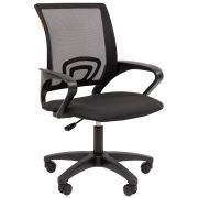 Офисное кресло CHAIRMAN 696 LT N, ткань/сетка, черный