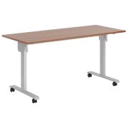 Стол для переговоров IMAGO MOBILE LITE CST 1565, орех французский/серый, 1550х650х750 мм