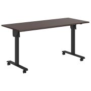 Стол для переговоров IMAGO MOBILE LITE CST 1565, венге магия/черный, 1550х650х750 мм