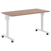 Стол для переговоров IMAGO MOBILE LITE CST 1365, орех французский/белый, 1350х650х750 мм