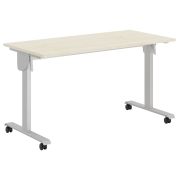 Стол для переговоров IMAGO MOBILE LITE CST 1365, клен/металлик/серый, 1350х650х750 мм