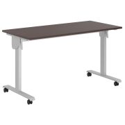 Стол для переговоров IMAGO MOBILE LITE CST 1365, венге магия/серый, 1350х650х750 мм