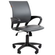 Офисное кресло CHAIRMAN 696 ЭКО, экокожа, серый