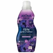Гель для стирки 2 в 1, 1000 г, AROMA DROP «Лаванда и ваниль», 25294