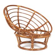 Кресло PAPASAN/ПАПАСАН 23/01 W /без подушки/ 115х101х104 см, Pecan (орех)