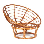 Кресло PAPASAN ПАПАСАН 2301 W без подушки 115х101х104 см, Cognac (коньяк)