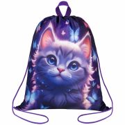 Мешок для обуви BRAUBERG KIDS, с петлей, 42х34 см, «Curious cat», 273434