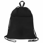 Мешок для обуви BRAUBERG БОЛЬШОЙ, с ручкой, карман на молнии, сетка, 49х41 см, «Total Black», 273453