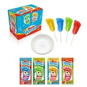 Карамель на палочке с кислой пудрой «Мистер Пяткин» ассорти, 11 г, КАНДИ КЛАБ, CAR124-4