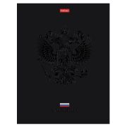 Блокнот А5 167х216 мм, 80 л., твёрдый, клетка, матовая ламинация, лак, блок 5 цв., HATBER, «Россия», 085282, 80ББ5лолВ130989