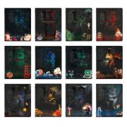 Тетради предметные, КОМПЛЕКТ 12 ПРЕДМЕТОВ, 48 л., TWIN лак, BRAUBERG «ДАТЫ», 405173