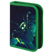 Пенал BRAUBERG, 1 отделение, 1 откидная планка, полиэстер, 21х14 см, «Ominous spider», 273525