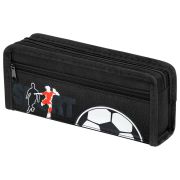 Пенал ЮНЛАНДИЯ ЮНИОР, 2 отделения, полиэстер, «Sport», 21х8х6 см, 273812