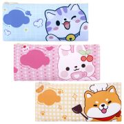 Пенал-конверт ПИФАГОР, 1 отделение, ПВХ, ассорти «Pets», 22x10 см, 273824