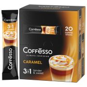 Кофе растворимый порционный COFFESSO «3 в 1 Caramel», пакетик 15 г, 102149
