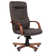 Офисное кресло CHAIRMAN 480WD, экокожа, коричневый N