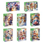 Пазл картонный «ЗИМНИЕ РАДОСТИ » 260 элементов АССОРТИ, 220х330 мм, HATBER