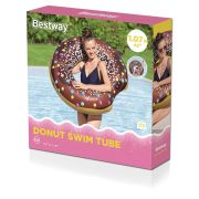 Надувной круг для плавания «Пончик» диаметр 107 см, от 12 лет, до 100 кг, АССОРТИ, BESTWAY, 36118