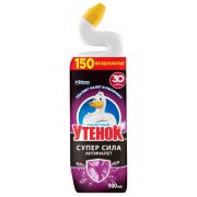 Средство для уборки туалета 900 мл, ТУАЛЕТНЫЙ УТЕНОК Супер Сила «Антиналет», 865023