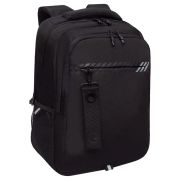 Рюкзак GRIZZLY школьный, анатомическая спинка, 2 отделения, для мальчиков, «BLACK STRIPES», 42х31х22 см, RU-532-1/2