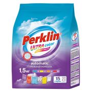 Стиральный порошок автомат 1,5 кг PERKLIN (ПЕРКЛИН) ULTRA «Color», УЛУЧШЕННАЯ ФОРМУЛА, универсальный, 700605