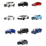 Машина металлическая коллекционная АССОРТИ 4, длина 12 см, инерционная, 10 видов, ТЕХНОПАРК, N-004, SB1809FRN