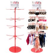 Стойка-вертушка настольная MONTE VITA (МОНТЕ ВИТА), 108х44см, 4 ряда, 22 крючка, 507506