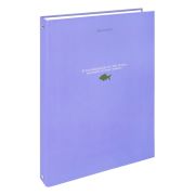 Тетрадь на кольцах БОЛЬШАЯ А4, 215х305 мм, 100 л., твердый картон, клетка, BRAUBERG, «Monocolor», 405409