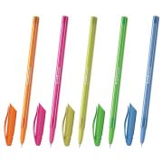 Ручка шариковая ERICH KRAUSE «Cocktail», СИНЯЯ, корпус ассорти, узел 0,6 мм, линия письма 0,32 мм, 33518