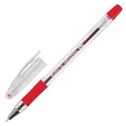 Ручка шариковая масляная с грипом BRAUBERG «Model-XL» ORIGINAL, КРАСНАЯ, узел 0,7 мм, линия письма 0,35 мм, 143244