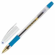 Ручка шариковая масляная с грипом BRAUBERG «Model-XL GLD», СИНЯЯ, узел 0,5 мм, линия письма 0,25 мм, 143245