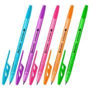 Ручка шариковая BRAUBERG «ULTRA NEON», СИНЯЯ, узел 0,7 мм, чернила ГЕРМАНИЯ, наконечник ШВЕЙЦАРИЯ, 143566