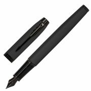 Ручка перьевая PARKER «IM Achromatic Black BT», черный матовый, нержавеющая сталь, синяя, 2127741