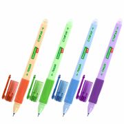 Ручка стираемая гелевая с эргономичным грипом BRAUBERG KIDS «RESTART COLOR», СИНЯЯ, игольчатый пишущий узел 0,5 мм, линия 0,35 мм, 144097