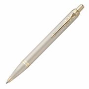 Ручка шариковая PARKER «IM Professionals Monochrome Champagne», корпус шампань, сталь, синяя, 2172956