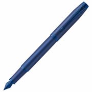 Ручка перьевая PARKER «IM Professionals Monochrome Blue», синий металлик, нержавеющая сталь, синяя, 2172964
