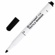 Маркер для ткани ЧЕРНЫЙ CENTROPEN «Textile Marker», круглый наконечник, 1,8 мм, 2739, 5 2739 9212