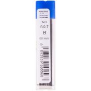 Грифели запасные 0,7 мм, B, KOH-I-NOOR, КОМПЛЕКТ 12 шт., 416200B007PKRU